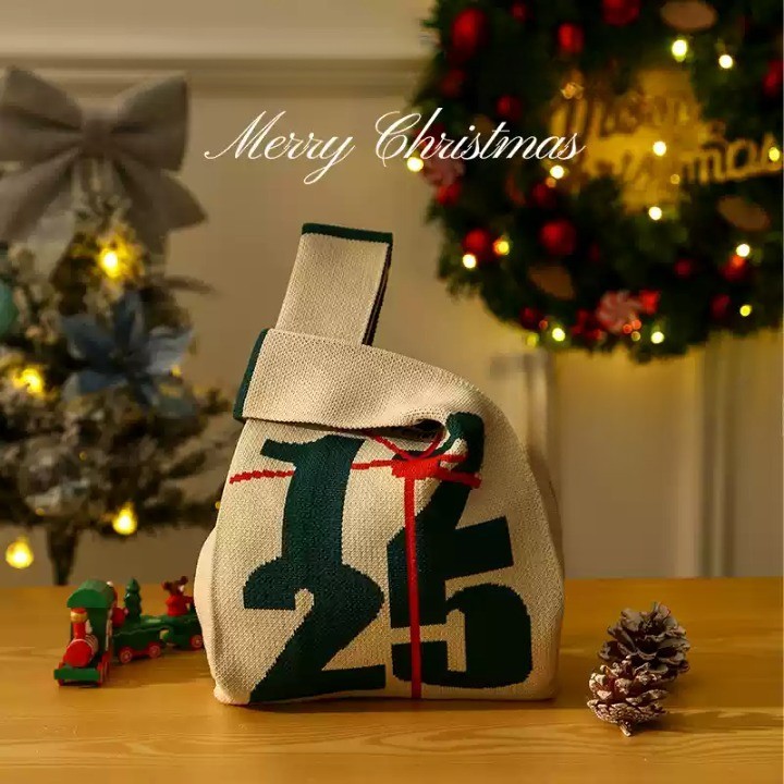 クリスマスの手織りギフトバッグ-welikecustom-MJ