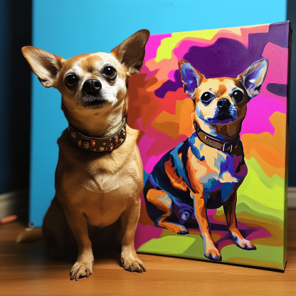 ポップアートキャンバス-welikecustom-MJ