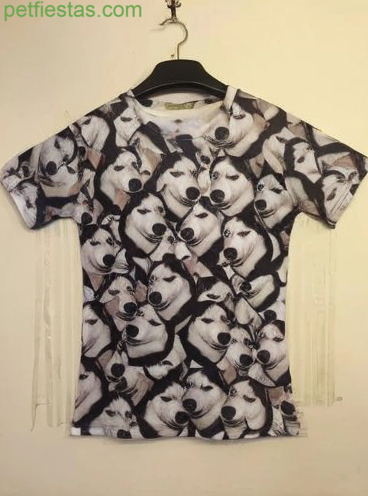 カスタム写真の面白い家族のペットの顔のパターン、友達をだます - パーソナライズされたハワイアンシャツ-welikecustom-MJ