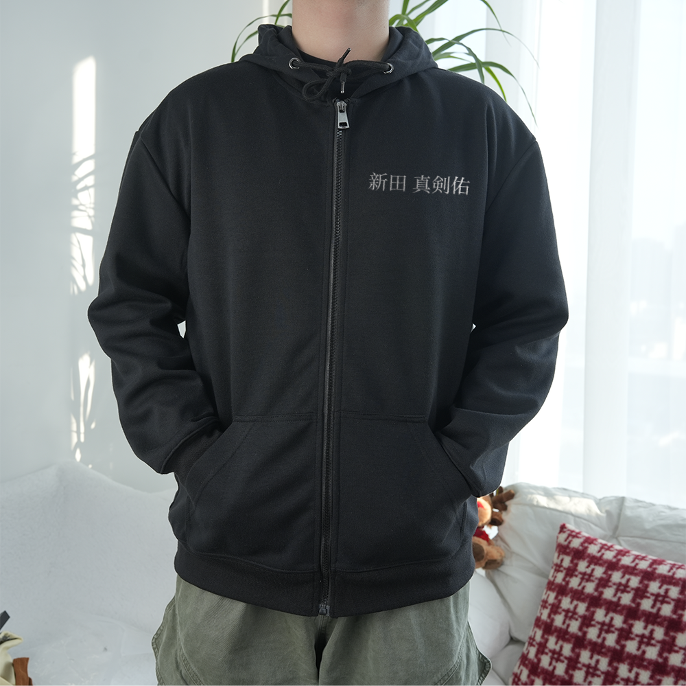 「重工刺繡-特別限定版」カスタマイズされたテキストが入った刺繍入りジャケット-welikecustom-MJ