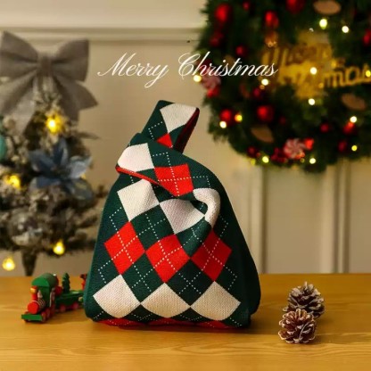 クリスマスの手織りギフトバッグ-welikecustom-MJ
