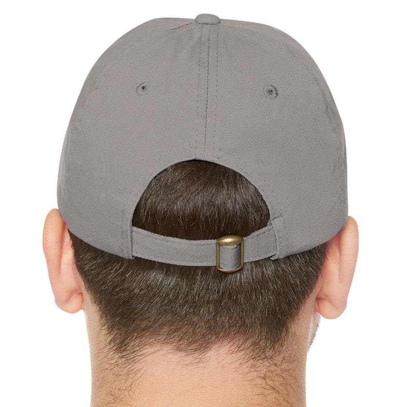 カスタムペットパパハット、レザーパッチハット、パーソナライズされた犬の肖像画ユニセックス犬用ハット-welikecustom-MJ