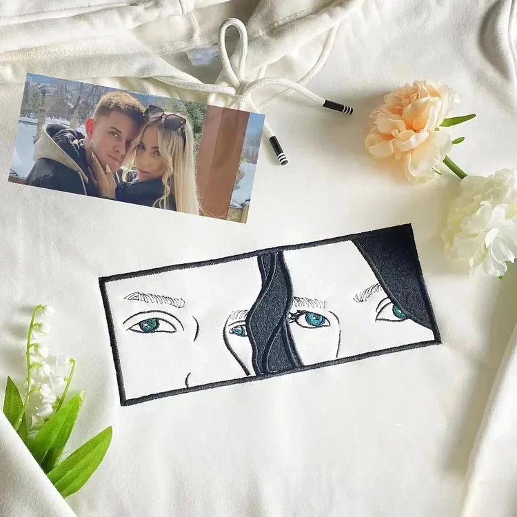アートアイズ刺繍Tシャツ、スウェットシャツ、パーカー-welikecustom-MJ