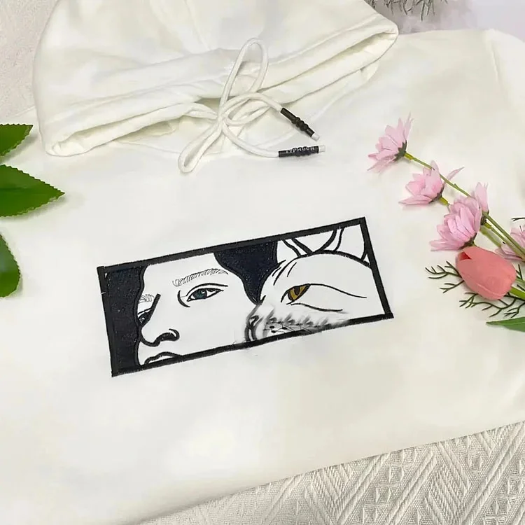 アートアイズ刺繍Tシャツ、スウェットシャツ、パーカー-welikecustom-MJ