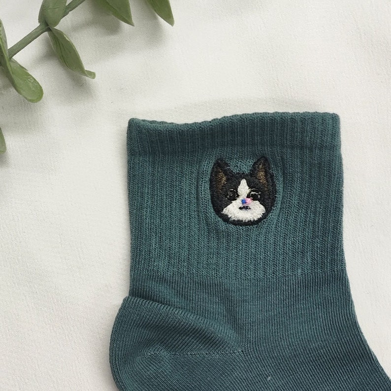 ペット刺繡靴下オーダーメイド-welikecustom-MJ
