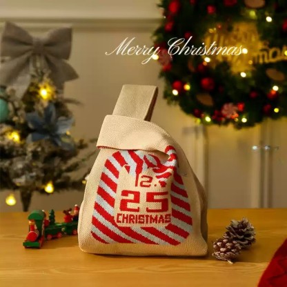 クリスマスの手織りギフトバッグ-welikecustom-MJ