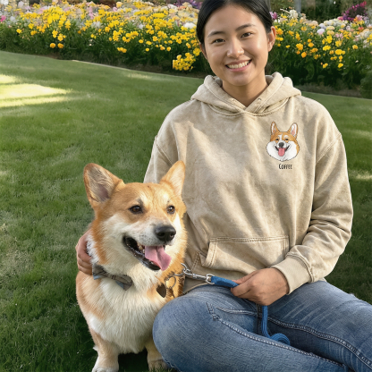 【名入れ・イラスト入り】オーダーメイド ペット肖像 スウェット・パーカー・Tシャツ ｜ 愛犬・愛猫デザイン ギフト