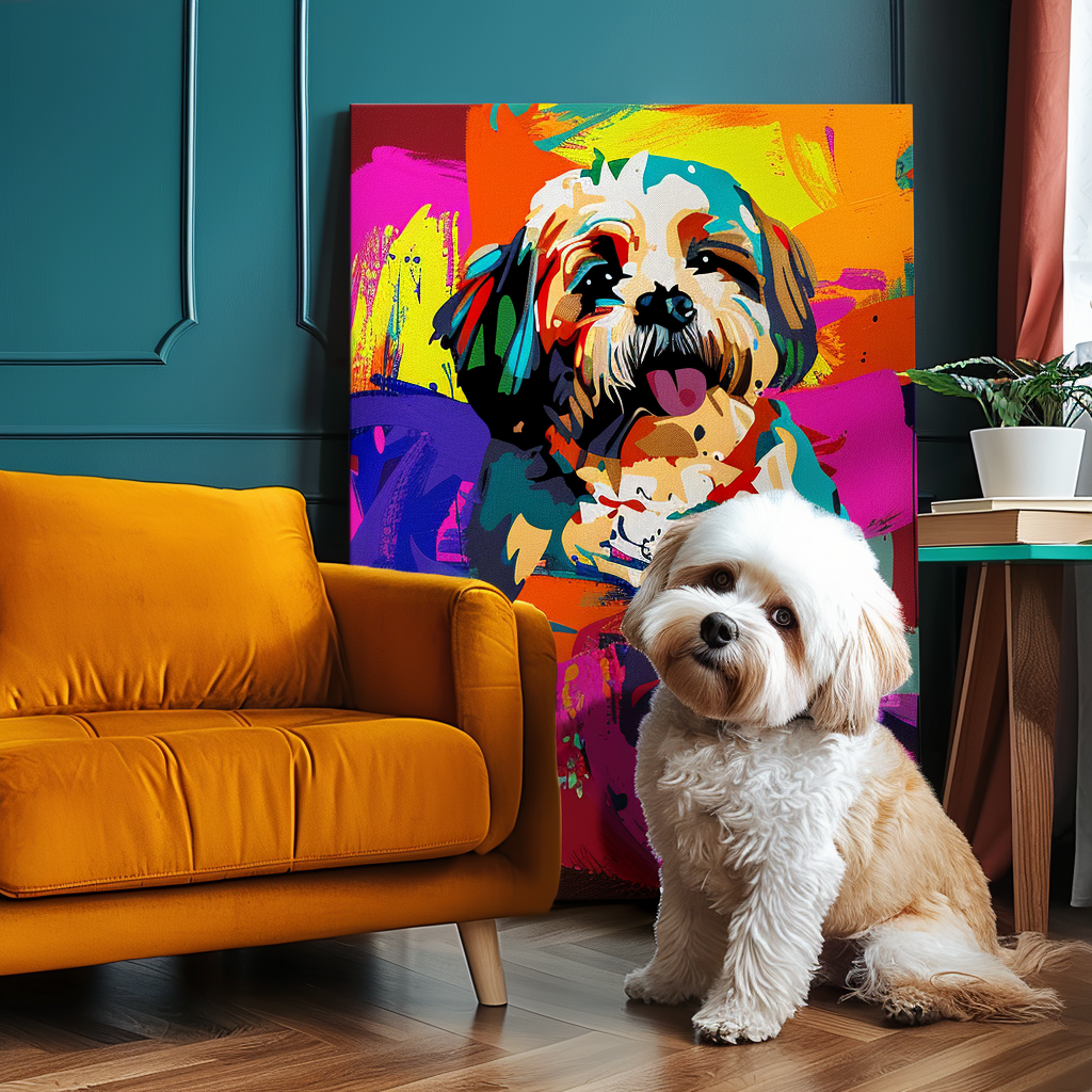 「ネオポップ」アートキャンバス-welikecustom-MJ