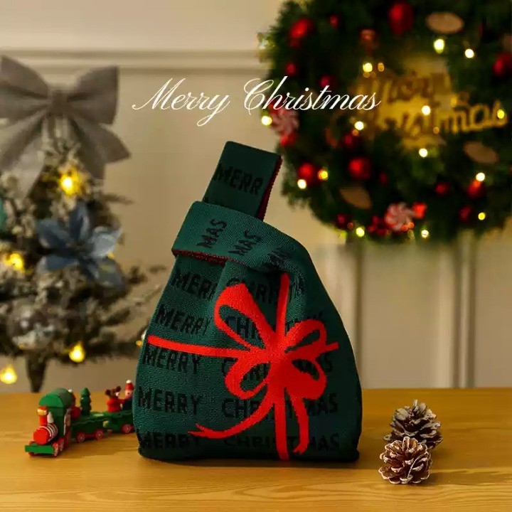 クリスマスの手織りギフトバッグ-welikecustom-MJ