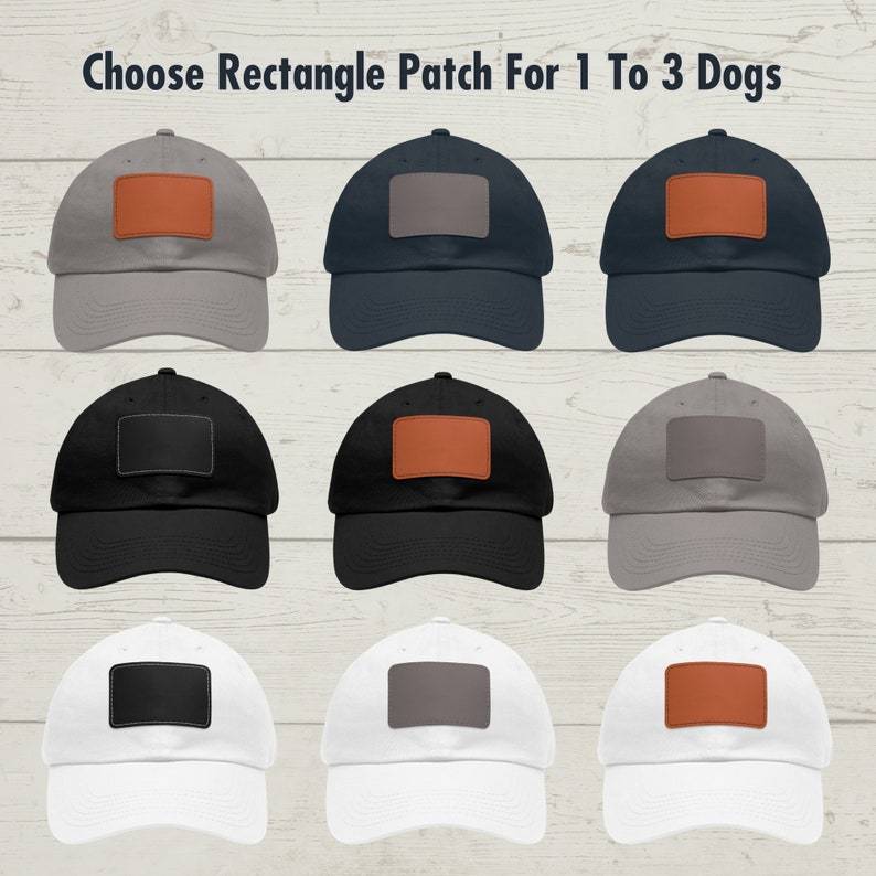 パーソナライズされた犬用帽子カスタムパッチペット帽子、レザーパッチ帽子-welikecustom-MJ