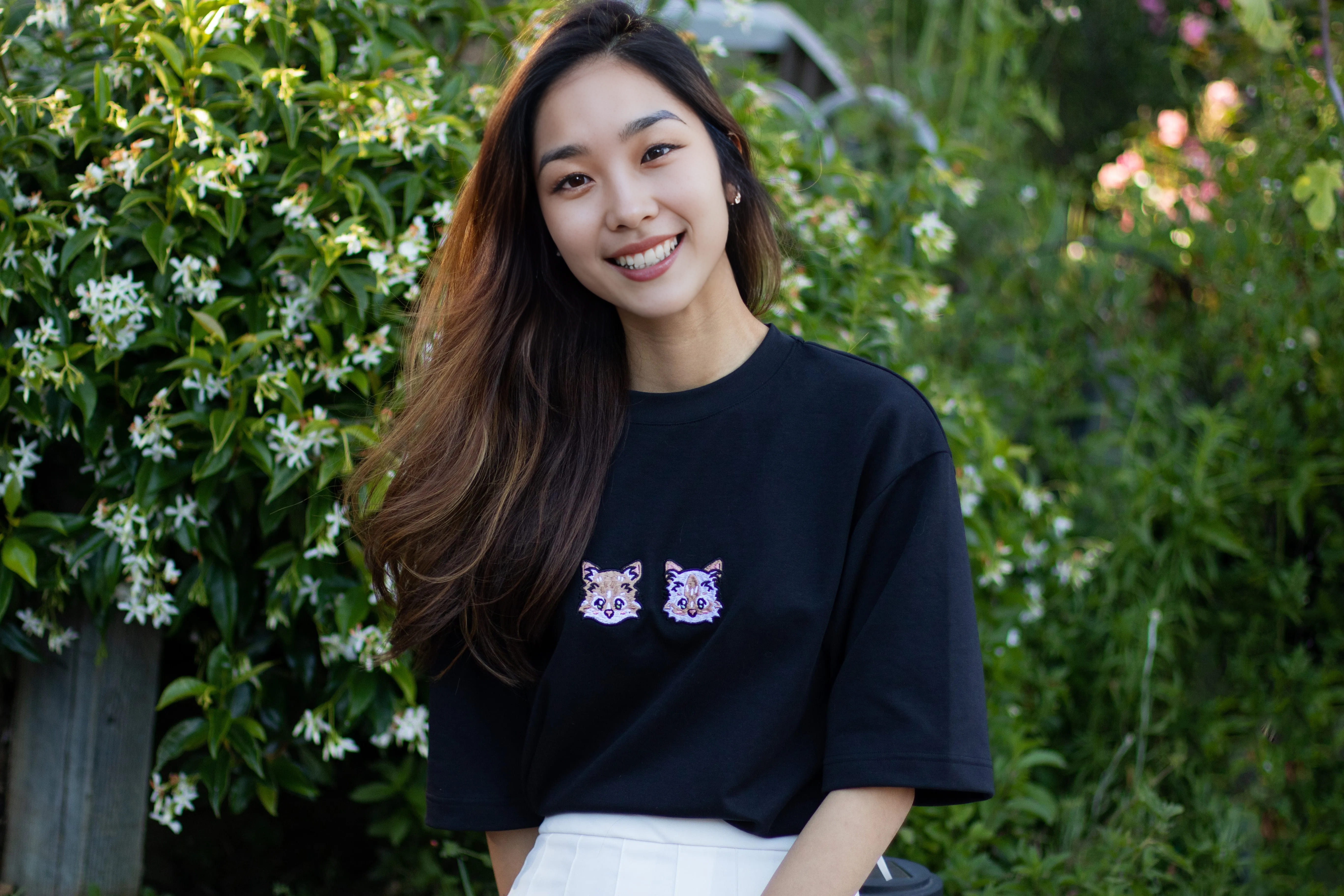 カスタム刺繡漫画ペットポートレートTシャツ、トレーナー、パーカ-welikecustom-MJ