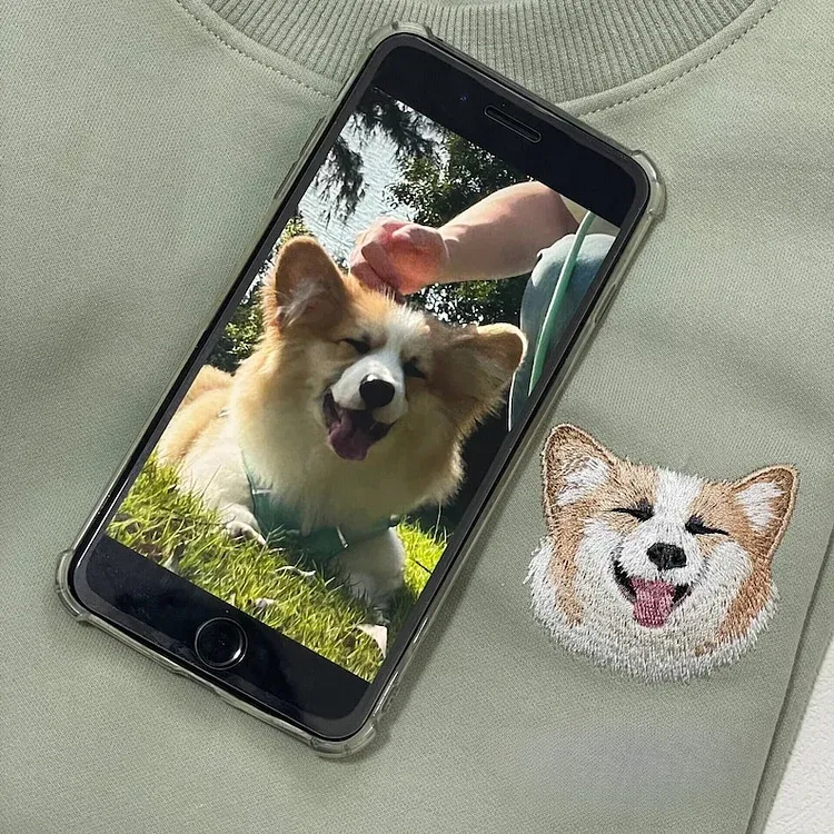 カスタムペット刺繡クリスマスレイシリーズTシャツ、トレーナー、パーカ-welikecustom-MJ