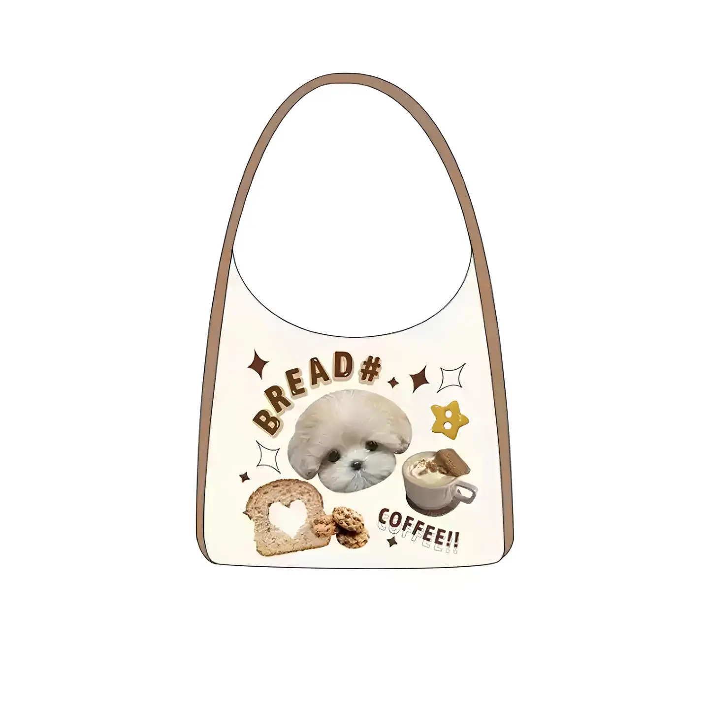 カスタムペット写真リュックカジュアルなショルダーバッグ