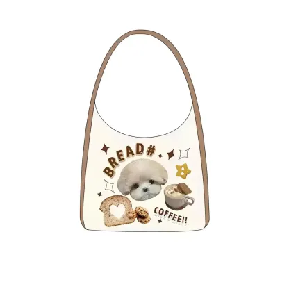 カスタムペット写真リュックカジュアルなショルダーバッグ