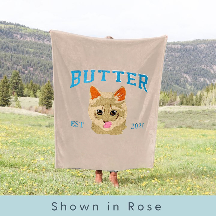 カスタマイズされた印刷プロセスのペット写真ブランケット-welikecustom-MJ