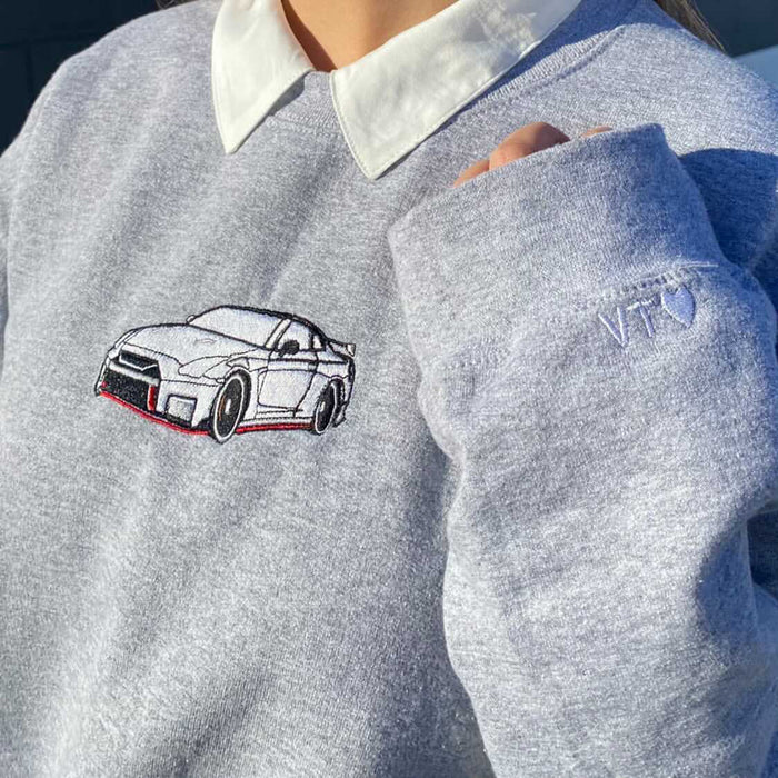 カスタムカー刺繍パーカー、車好きへのギフト-welikecustom-MJ