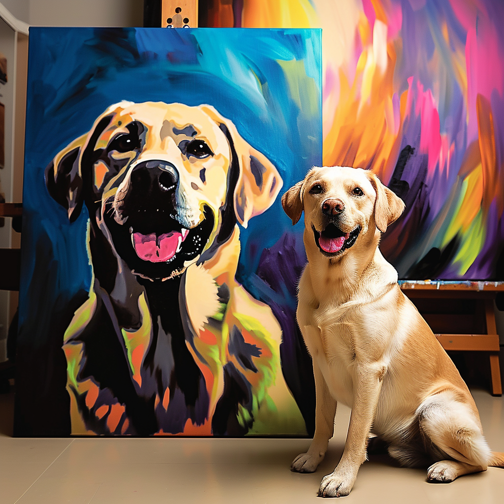 ポップアートキャンバス-welikecustom-MJ