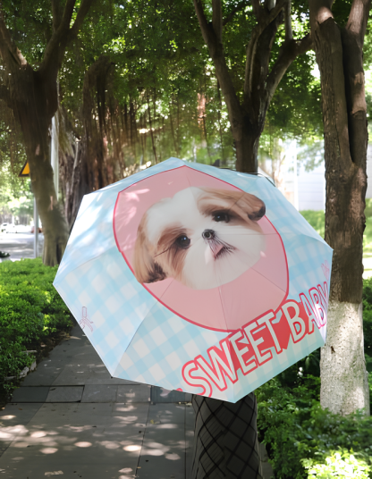 「Sweet Baby」カスタムペットフォト晴雨傘-welikecustom-MJ