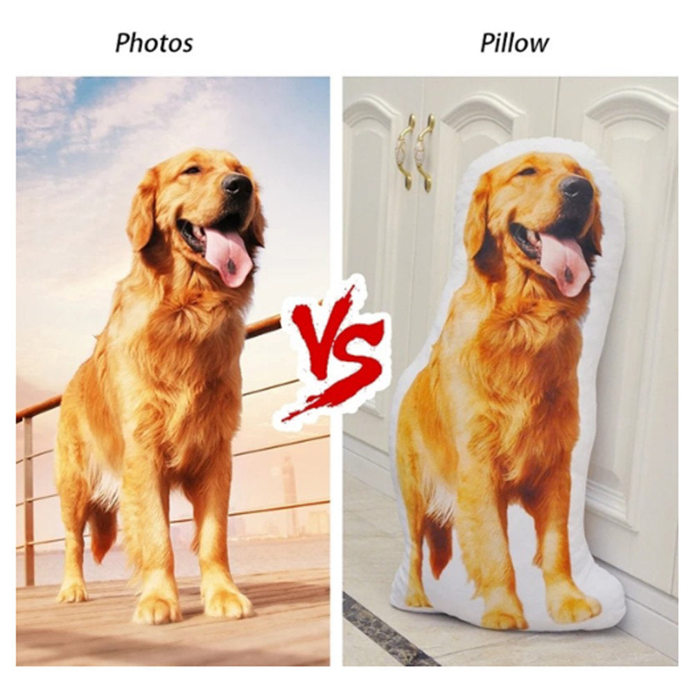 カスタムペット枕、カスタムペット型枕、クリスマスプレゼント、パーソナライズされた形の枕-welikecustom-MJ