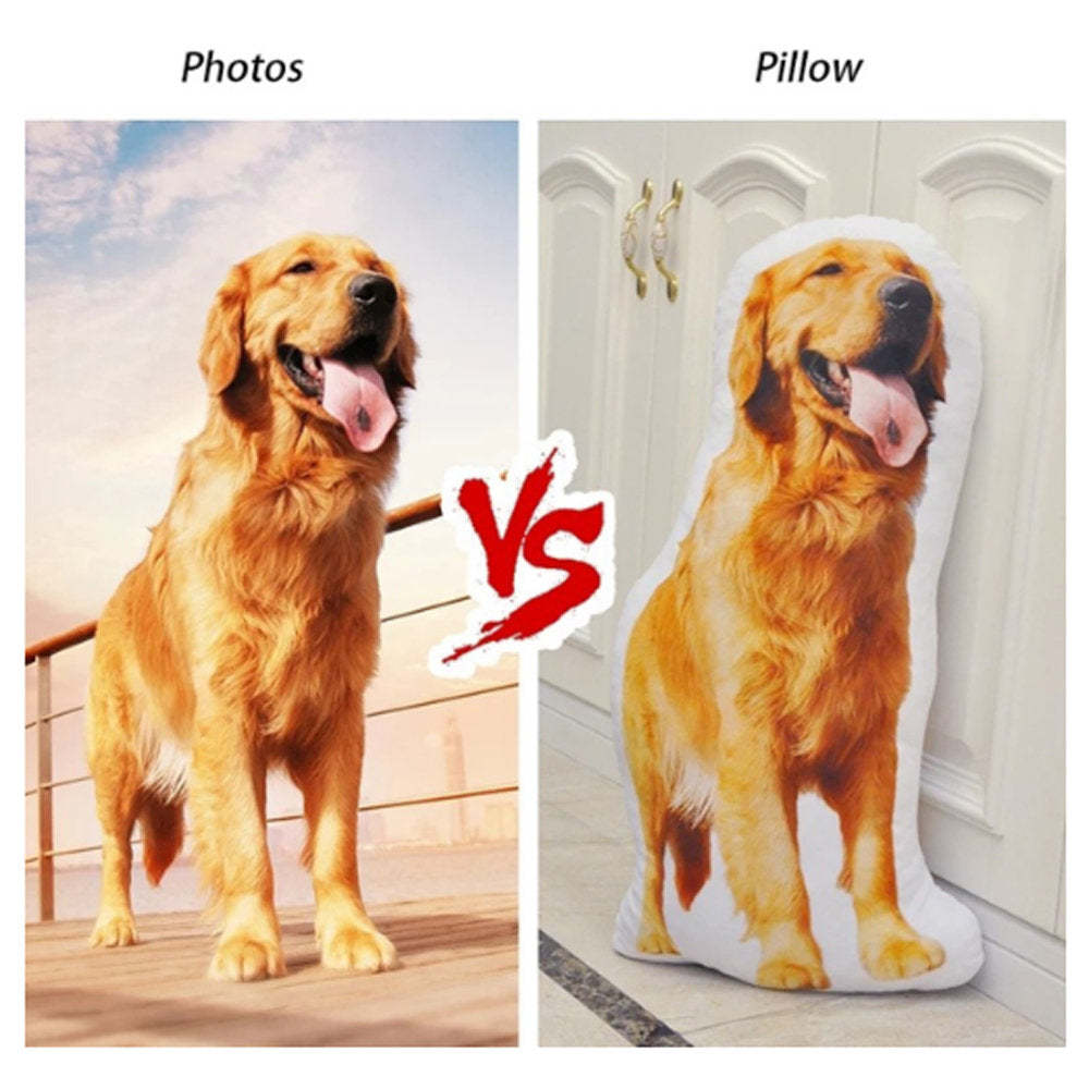カスタムペット枕、カスタムペット型枕、クリスマスプレゼント、パーソナライズされた形の枕-welikecustom-MJ
