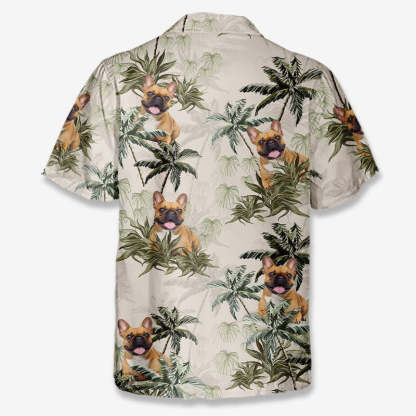 カスタム写真 幸せは波のようにやってくる - 犬と猫のパーソナライズされたカスタムユニセックストロピカルハワイアンアロハシャツ-welikecustom-MJ