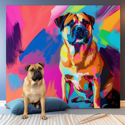 「ネオポップ」アートキャンバス-welikecustom-MJ