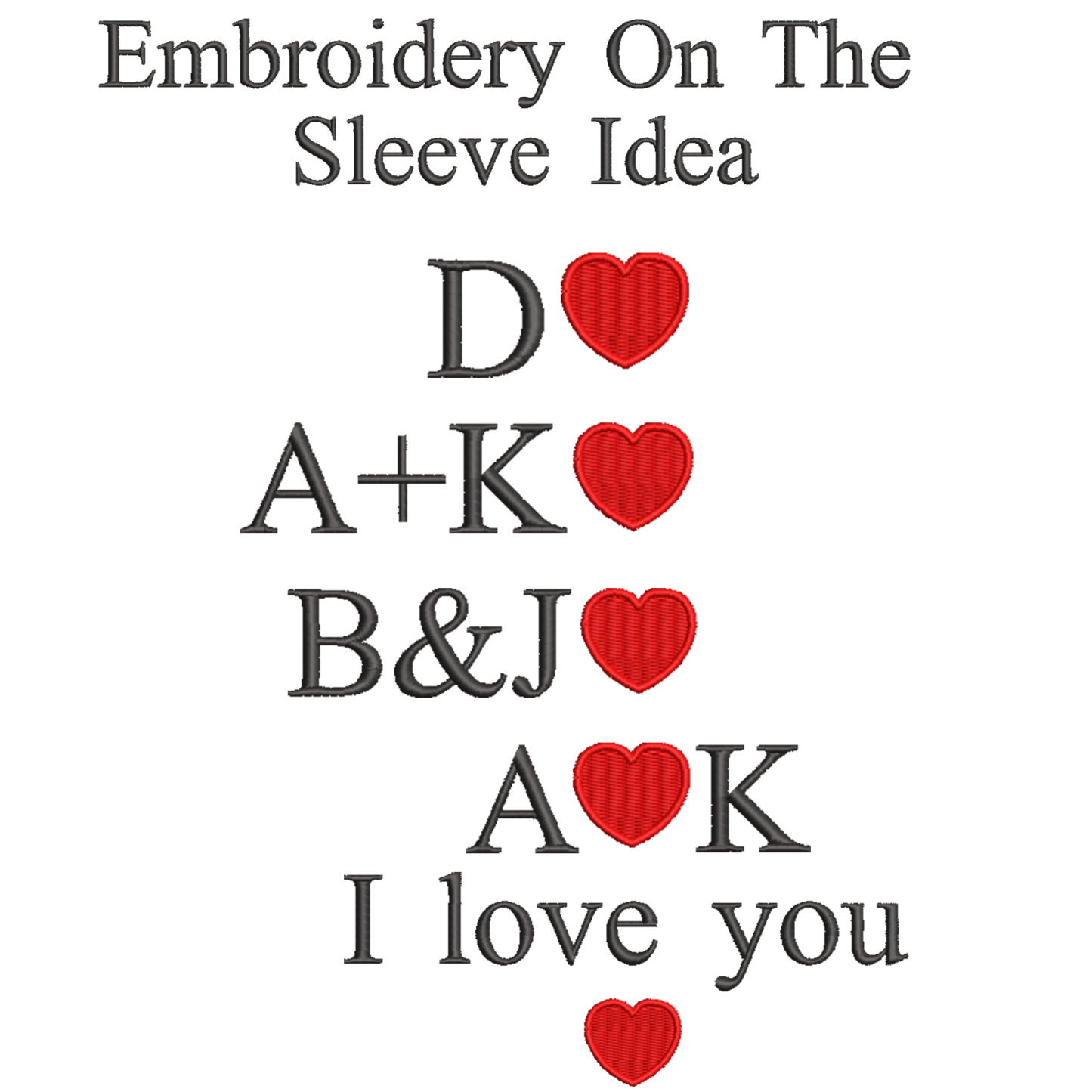 カスタム刺繍スウェットシャツポートレート音楽プレーヤーカップル家族ギフト-welikecustom-MJ