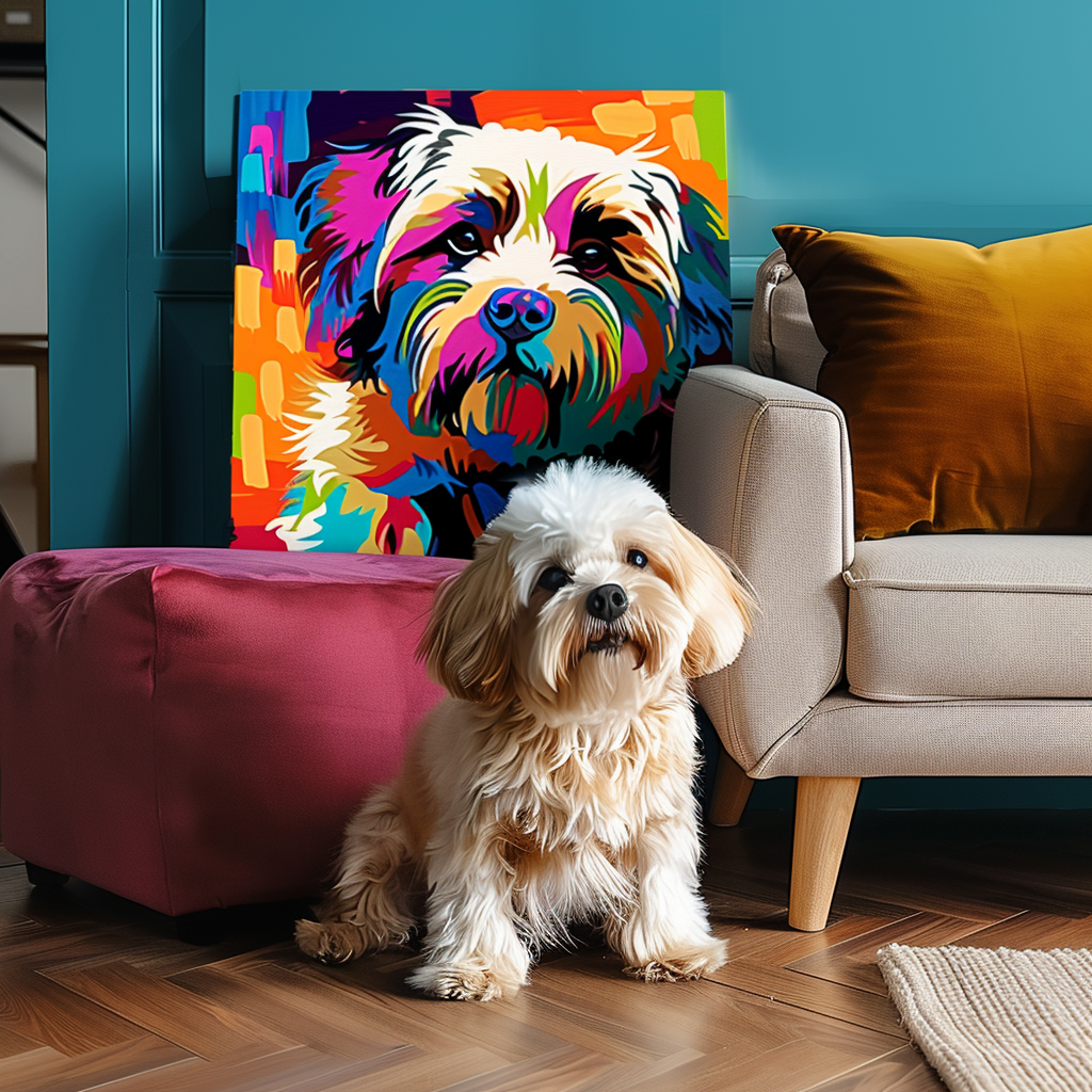 「ネオポップ」アートキャンバス-welikecustom-MJ