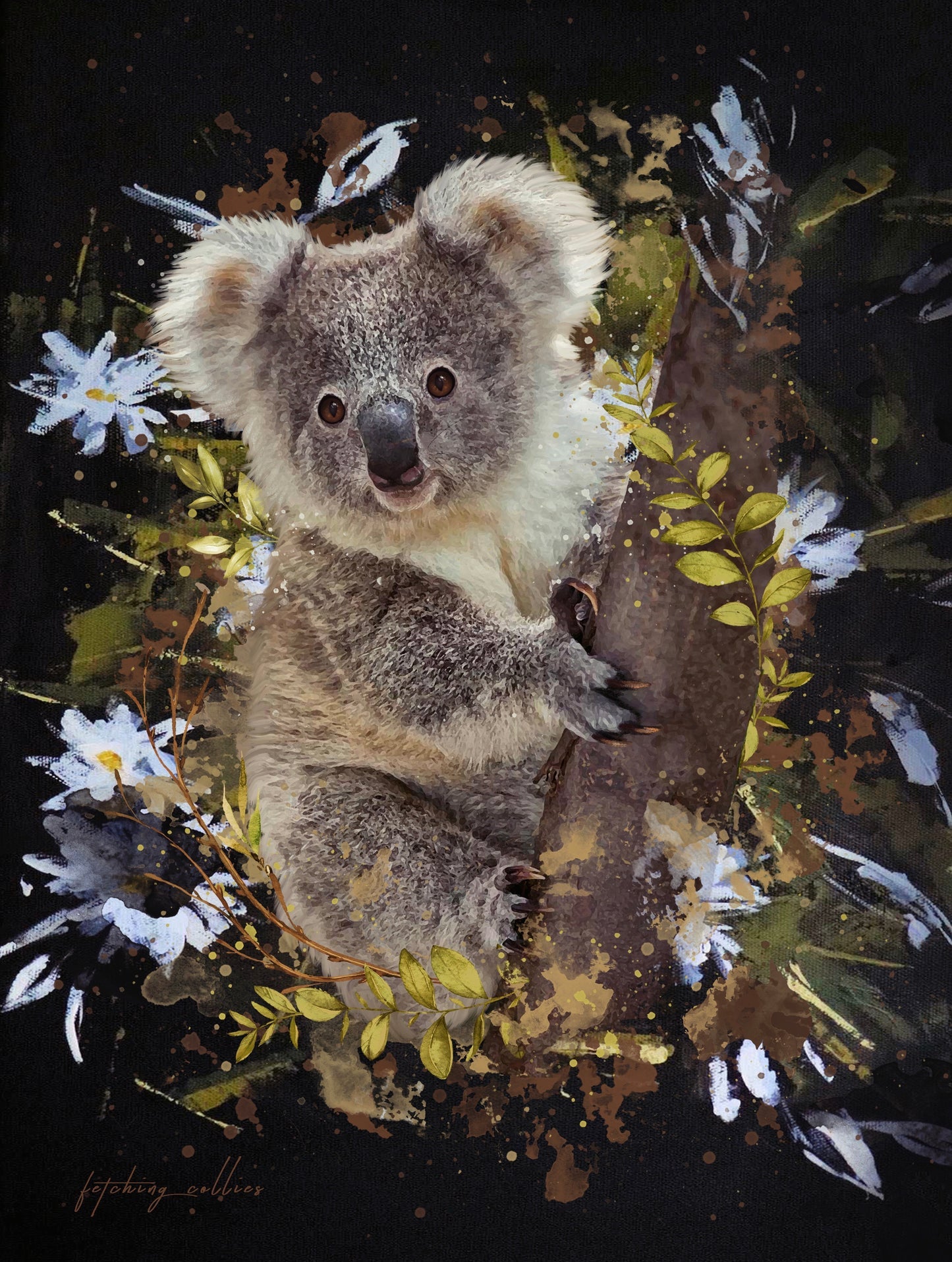 カスタムデジタル肖像ペットキャンバス-welikecustom-MJ