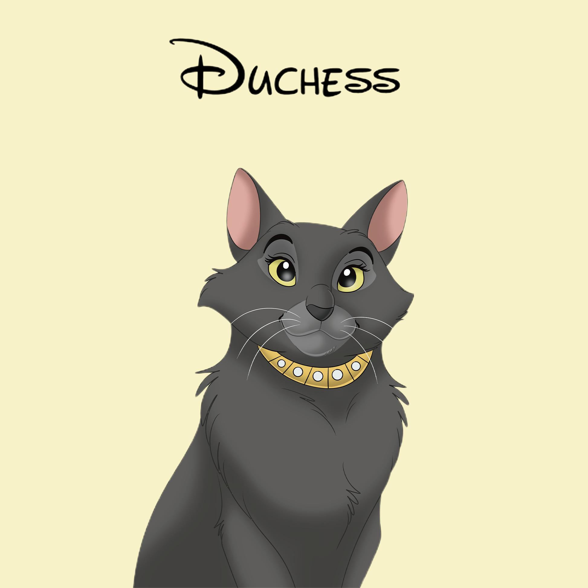 カスタム手描き漫画ペットポートレートキャンバス-welikecustom-MJ