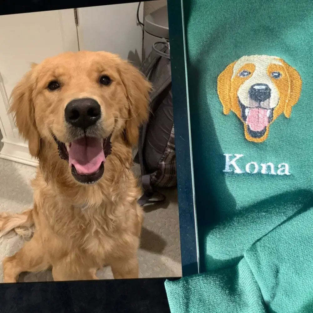 カスタム刺繍ペットスウェットシャツ - ペット愛好家への完璧なパーソナライズギフト