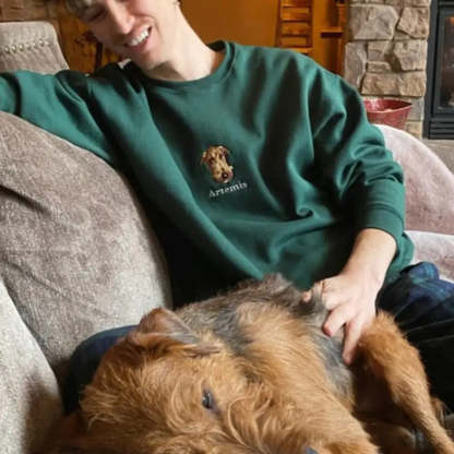 カスタム刺繍ペットスウェットシャツ - ペット愛好家への完璧なパーソナライズギフト