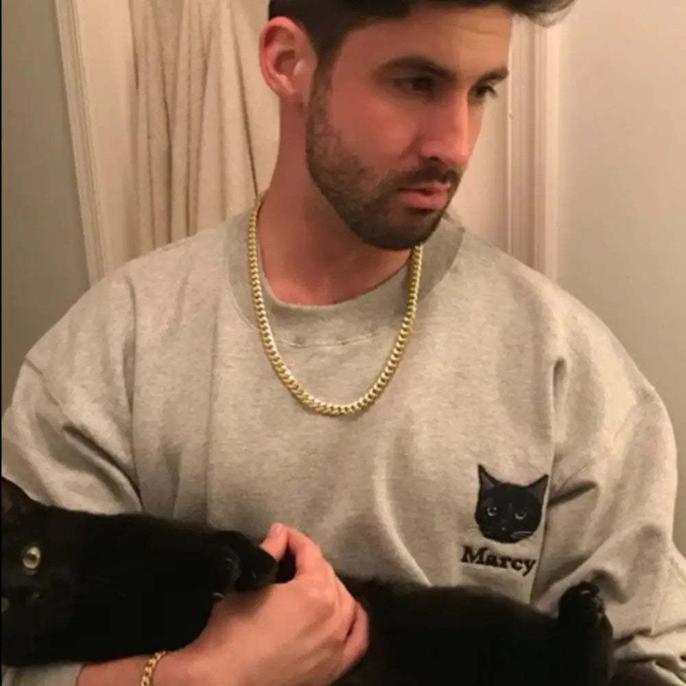 カスタム刺繍ペットスウェットシャツ - ペット愛好家への完璧なパーソナライズギフト