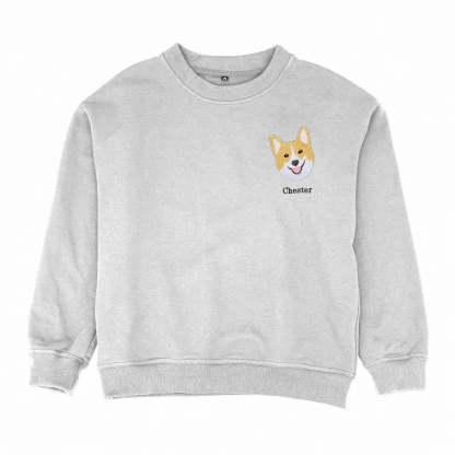 カスタム刺繍ペットスウェットシャツ - ペット愛好家への完璧なパーソナライズギフト