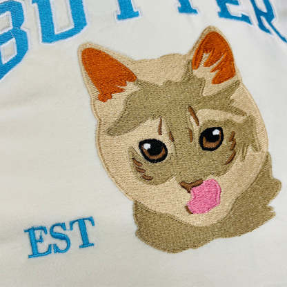 オーダーメイドのペット写真刺繡枕-welikecustom-MJ