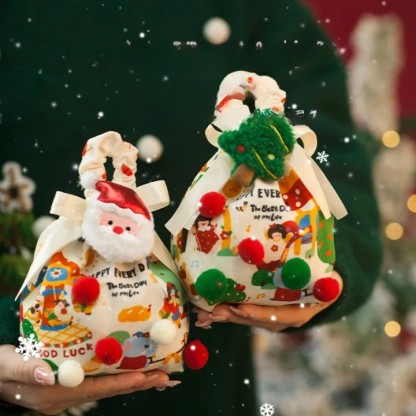 クリスマスの小さなリンゴバッグ（オーナメントバッグ）-welikecustom-MJ