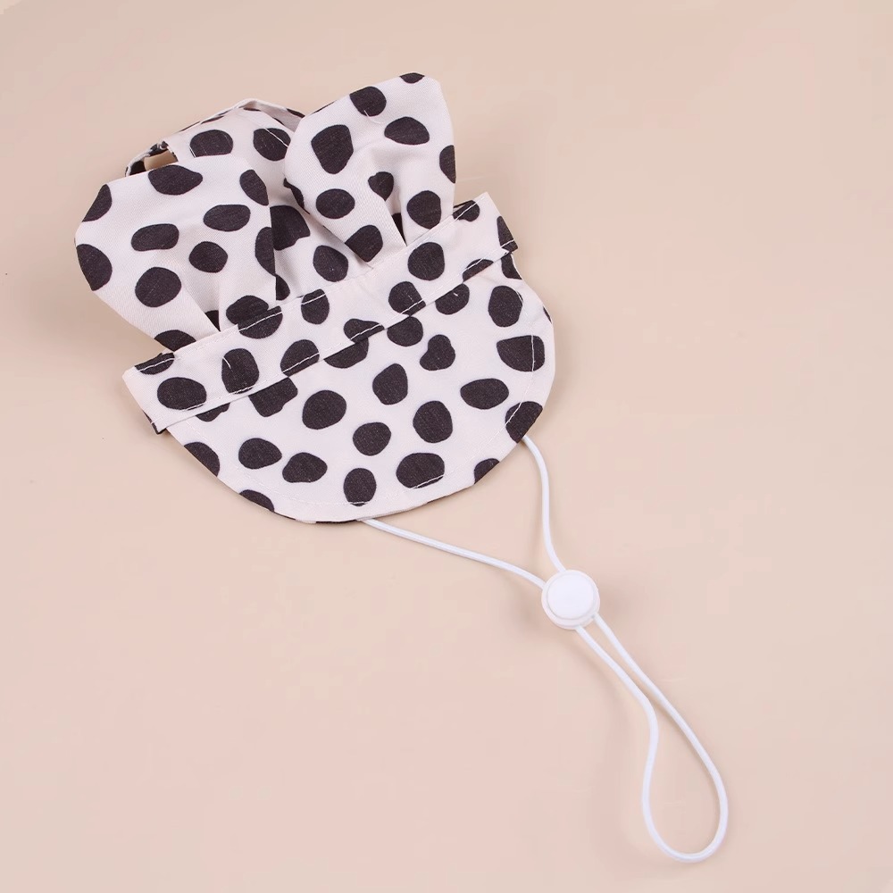 春、夏、秋の屋外撮影に最適なペット専用の快適なサンハット-welikecustom-MJ