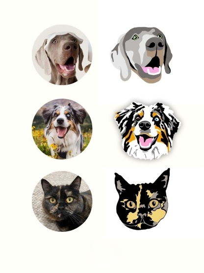 カスタムペットフェイス刺繍スリーブスウェットシャツ – パーソナライズされたペットアパレル-welikecustom-MJ