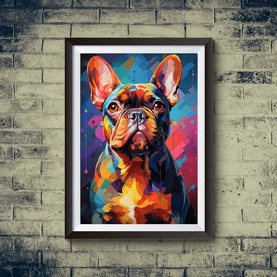 モダン墨アート風 ペット似顔絵-welikecustom-MJ