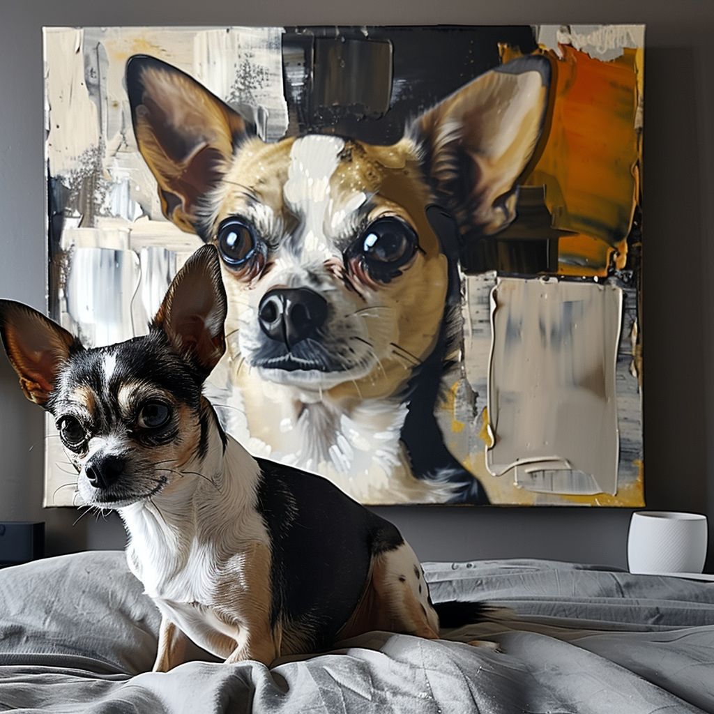 「秋と岩」アートペインティングキャンバス-welikecustom-MJ