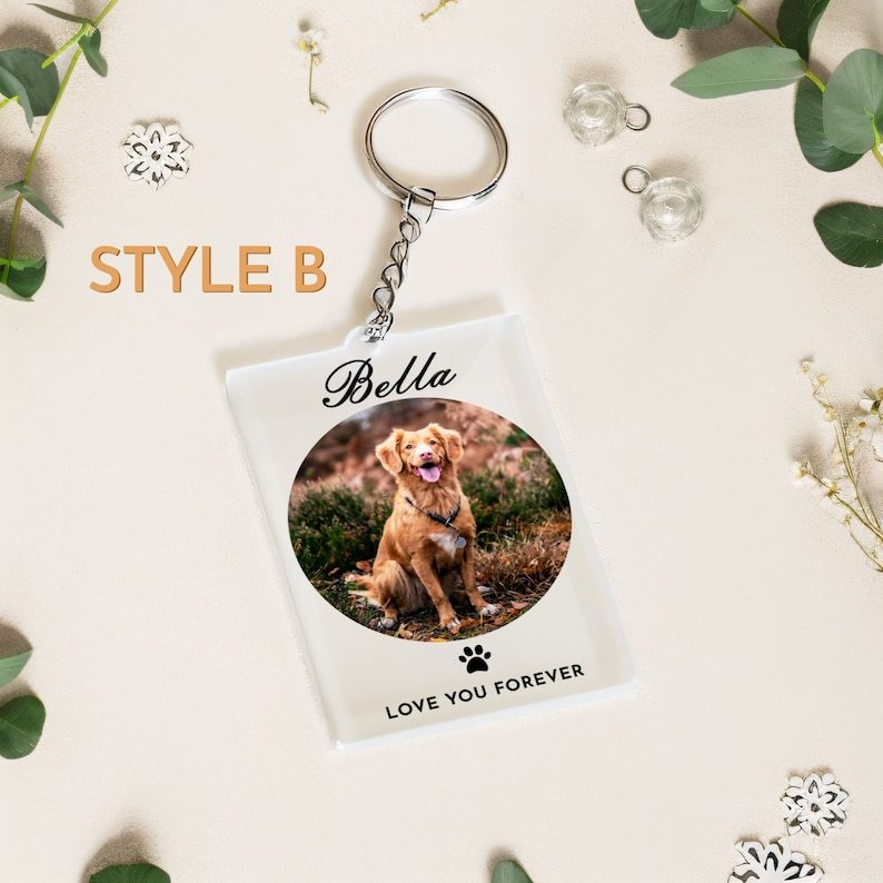 カスタムペットメモリアルキーホルダーペット記念品メモリアルギフト-welikecustom-MJ