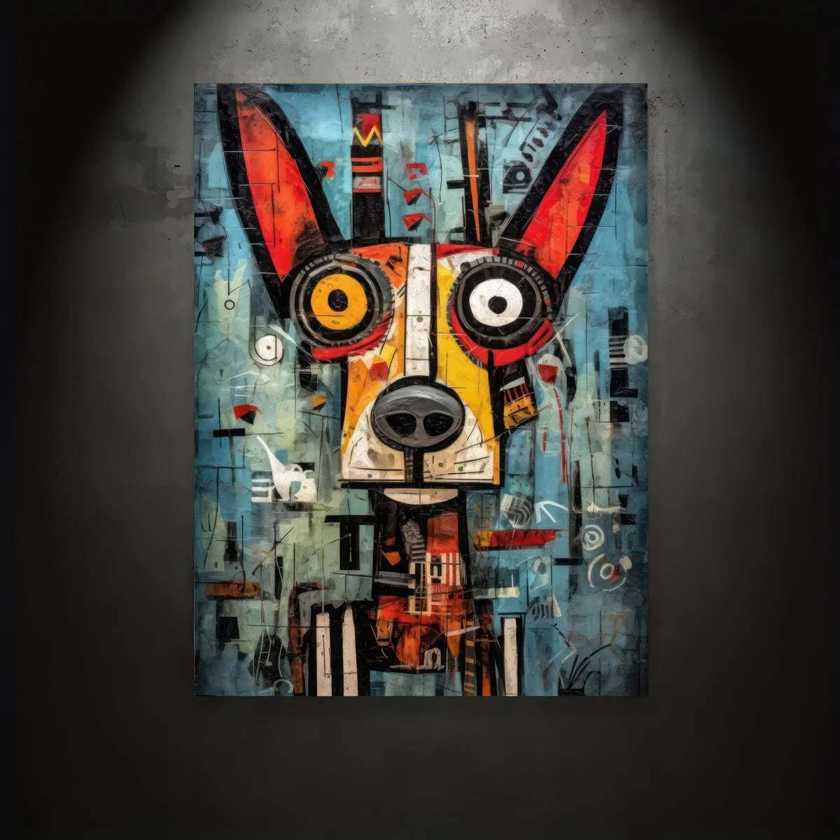 ダークメカニカル風 ペット肖像画-welikecustom-MJ