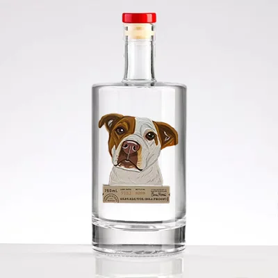 カスタム ペット写真アート スタイル ウイスキー ボトル-welikecustom-MJ