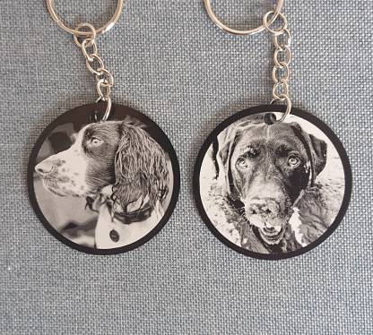 高品質レーザー彫刻メタルパーソナライズペットキーリング-welikecustom-MJ