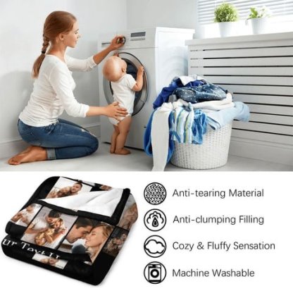 カスタマイズされた印刷プロセスのペット写真ブランケット-welikecustom-MJ