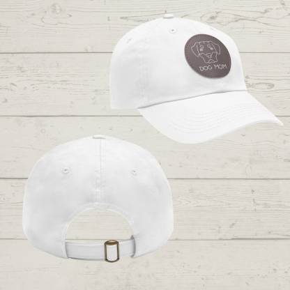 パーソナライズされた犬用帽子カスタムパッチペット帽子、レザーパッチ帽子-welikecustom-MJ