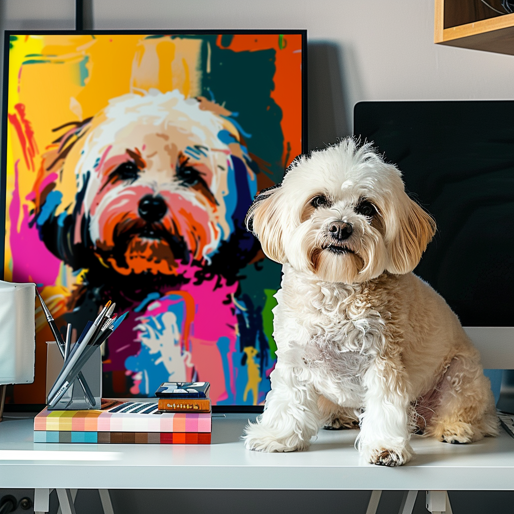 「ネオポップ」アートキャンバス-welikecustom-MJ