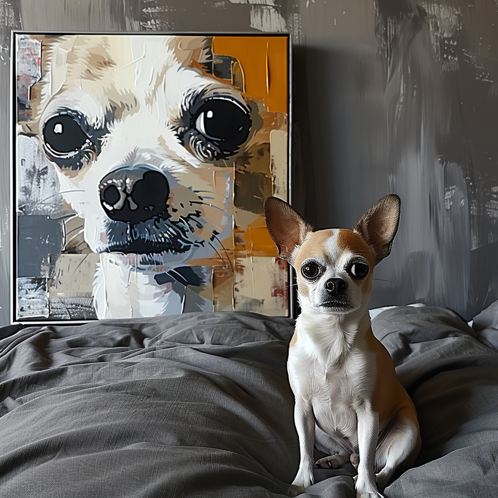 「秋と岩」アートペインティングキャンバス-welikecustom-MJ