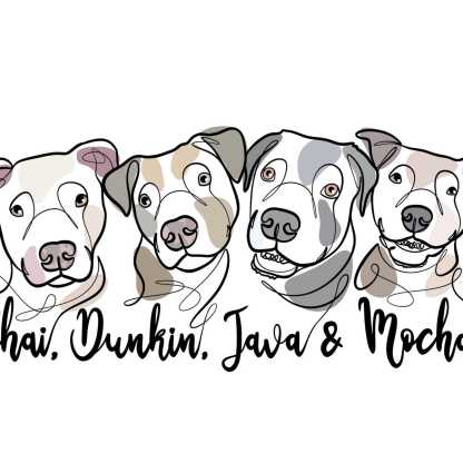 カスタム ペットの写真の抽象的なスタイルのブランケット-welikecustom-MJ