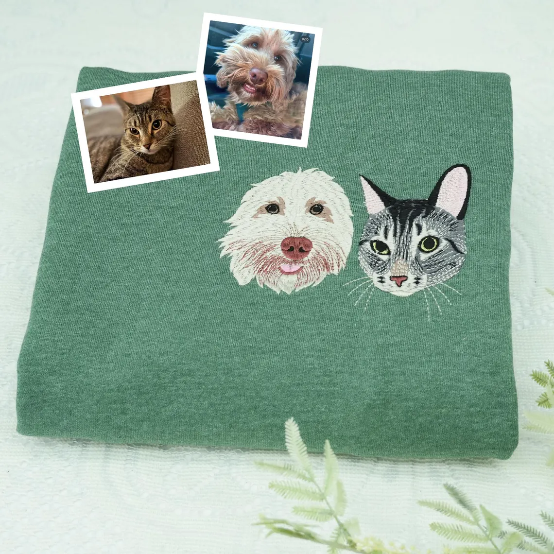 カスタム刺繍ペットスウェットシャツ - ペット愛好家への完璧なパーソナライズギフト